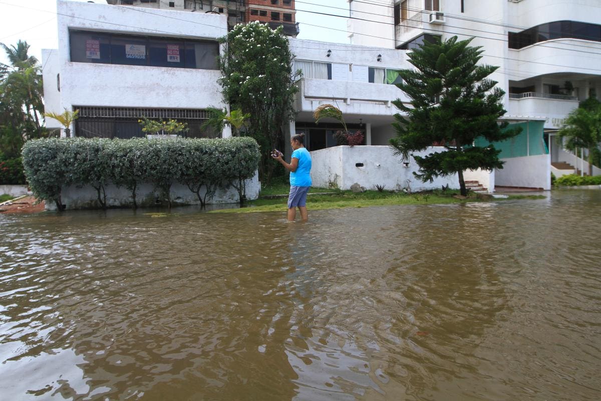 En Cartagena la zona turística quedaría bajo agua en 20 años por inundaciones