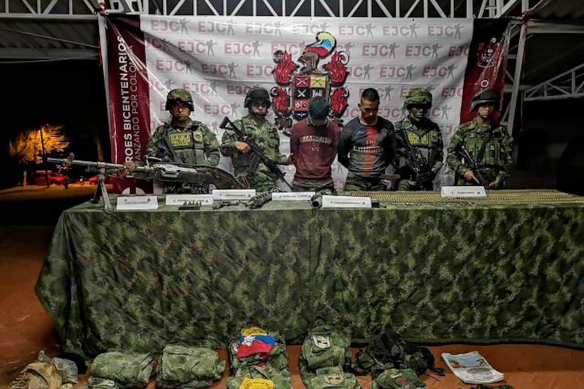 Capturan a “El Indio Amanzador”, jefe disidente de la Farc