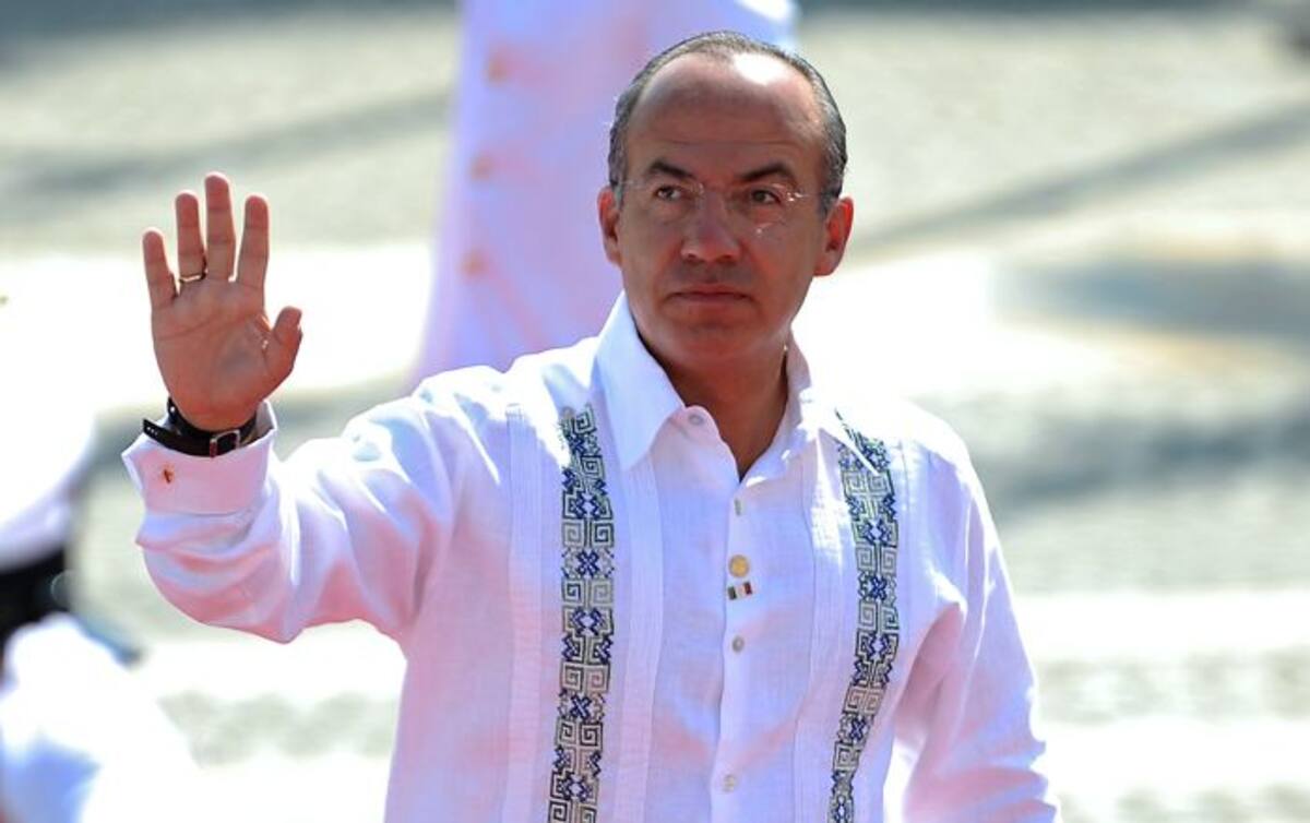 Felipe Carderón, ex presidente de México ARCHIVO