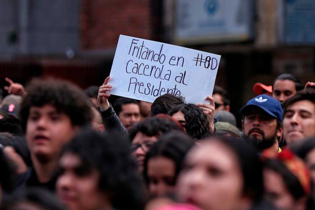 Artistas y manifestantes usan la música para protestar contra el gobierno del presidente Iván Duque. // Colprensa