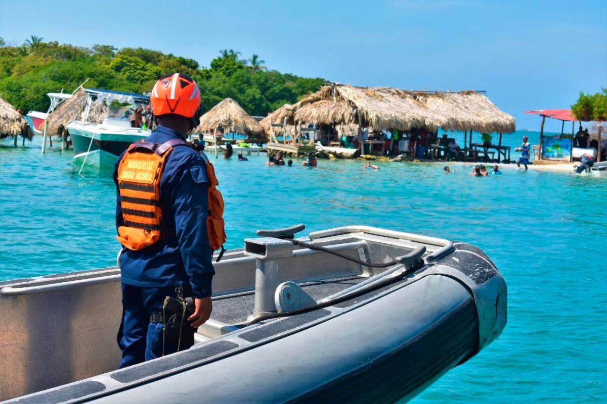 Guardacostas presentaron balance de temporada turística en el Caribe