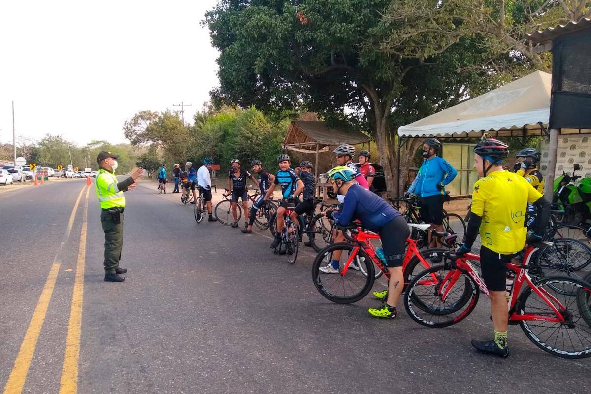 Lanzan en el Atlántico campaña preventiva de seguridad vial para ciclistas