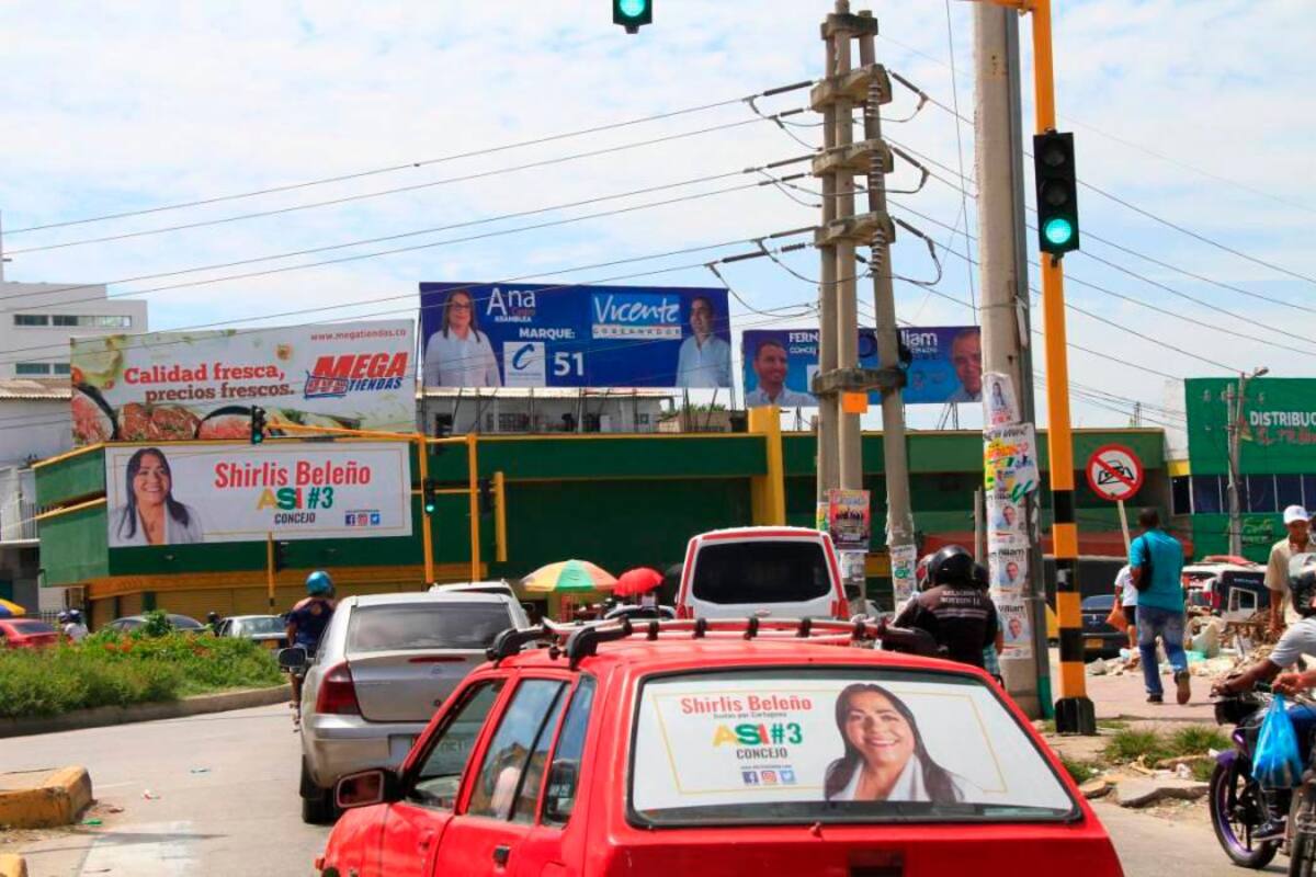 Así quedó reglamentada la propaganda electoral en Cartagena