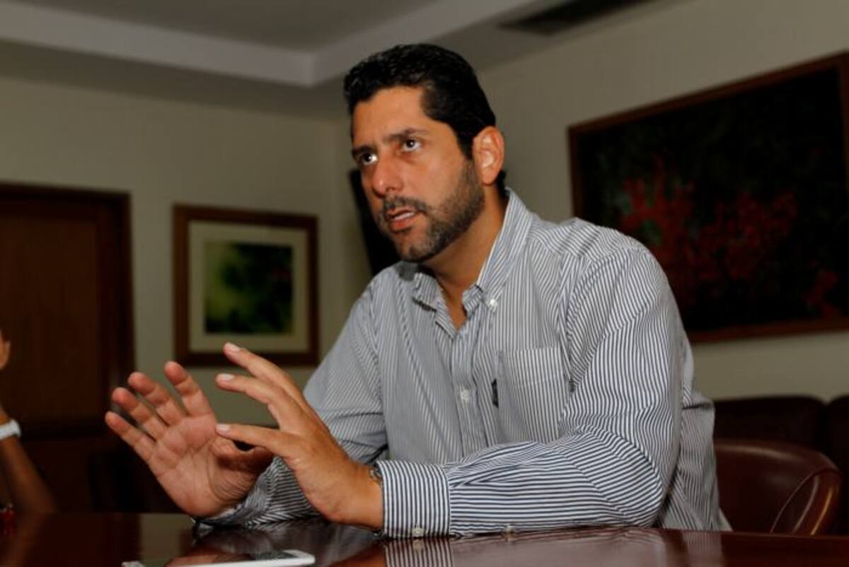 Dionisio Vélez es el alcalde más joven que se ha elegido en Cartagena. Asumió el cargo con 39 años. Julio Castaño-El Universal