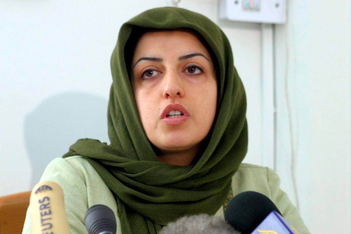 Nobel de la Paz para la activista iraní Narges Mohammadi