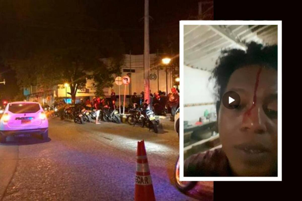 Video: Camarógrafo de CM& denuncia agresión de la Policía en Olaya