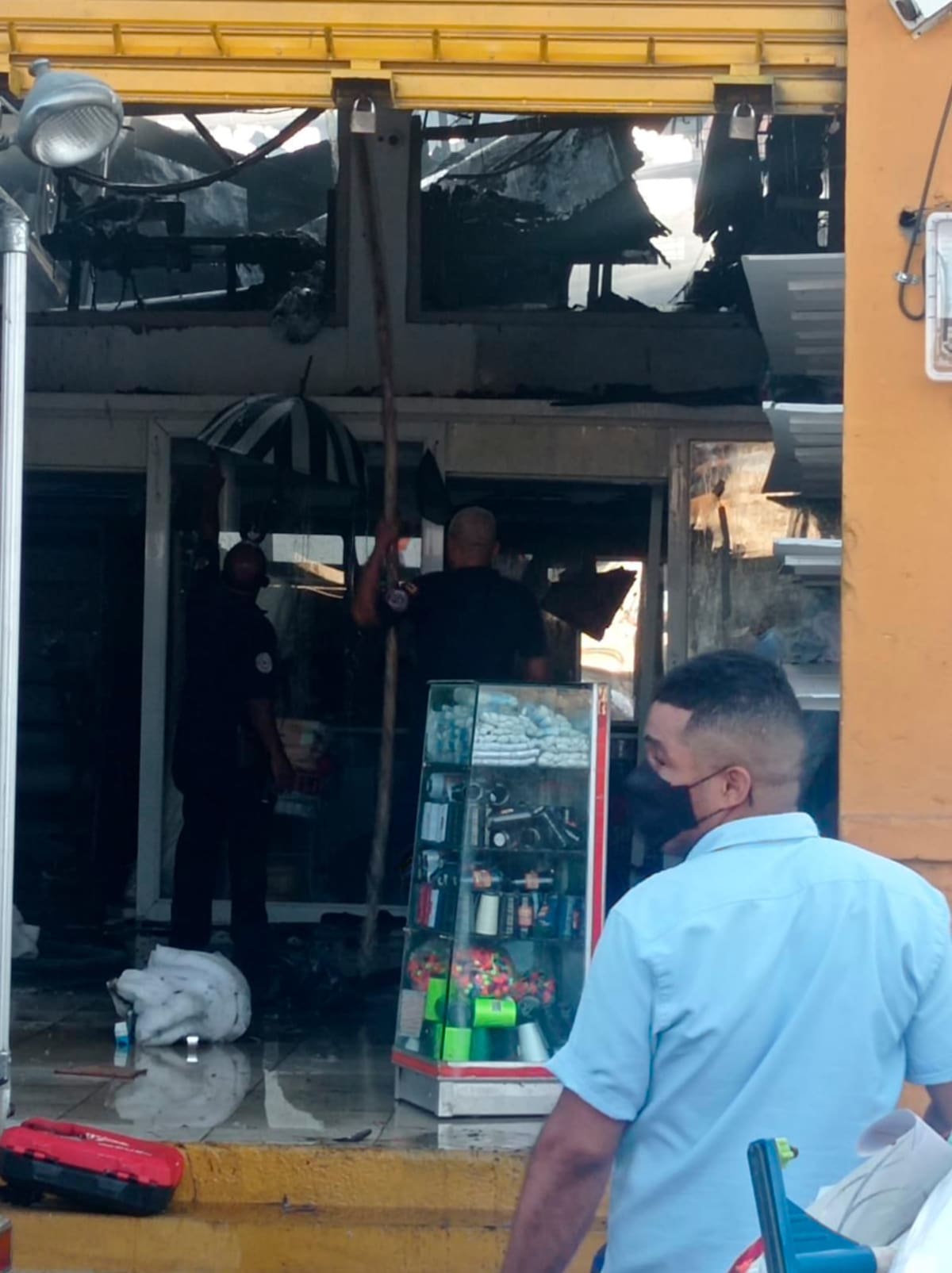 Local en que se iniciaron las llamas. //Zenia Valdelamar - El Universal