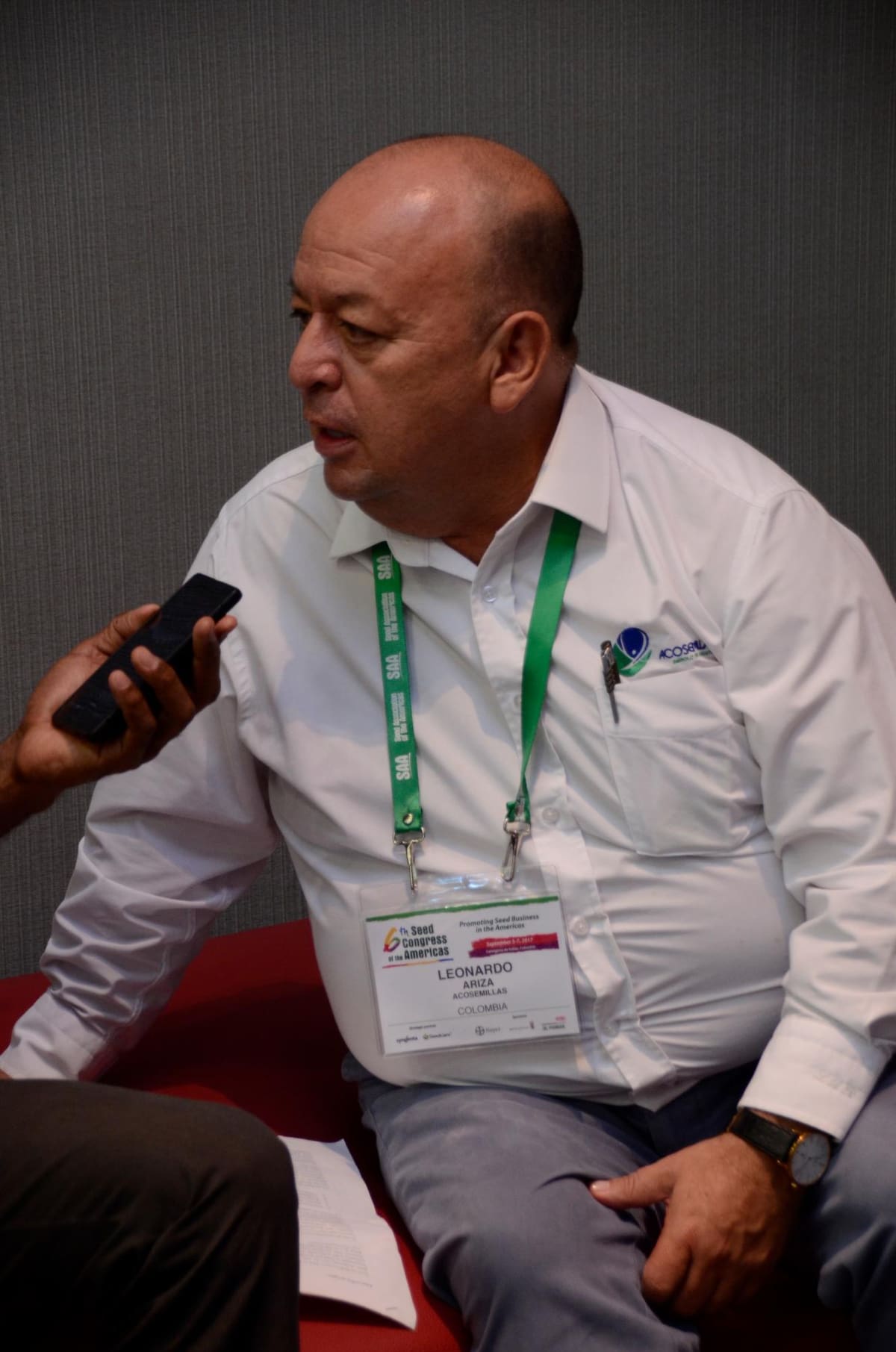 Leonardo Ariza, gerente de Acosemillas. // ARCHIVO