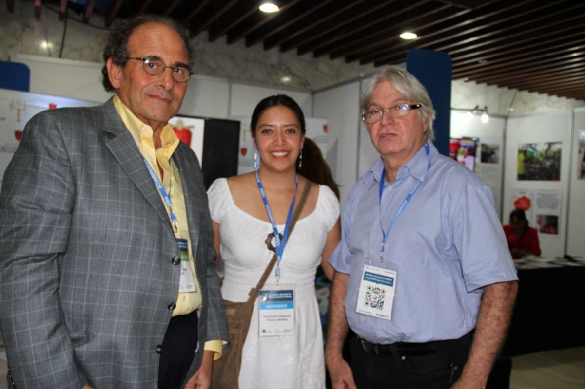 Carlos Mabilogi, Paola Palacios y Jorge Garrido.