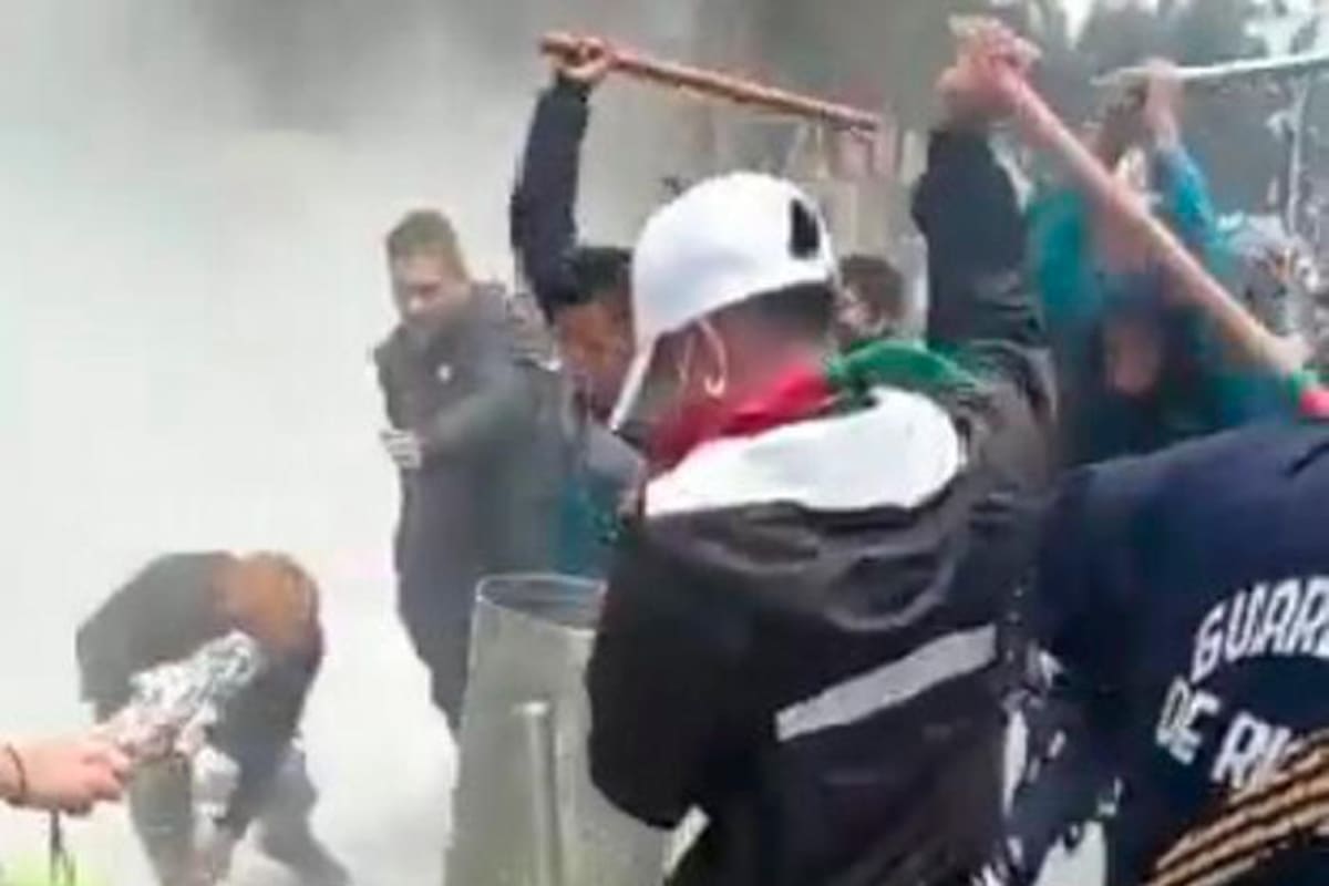 Protesta de indígenas: 14 policías heridos ya fueron dados de alta