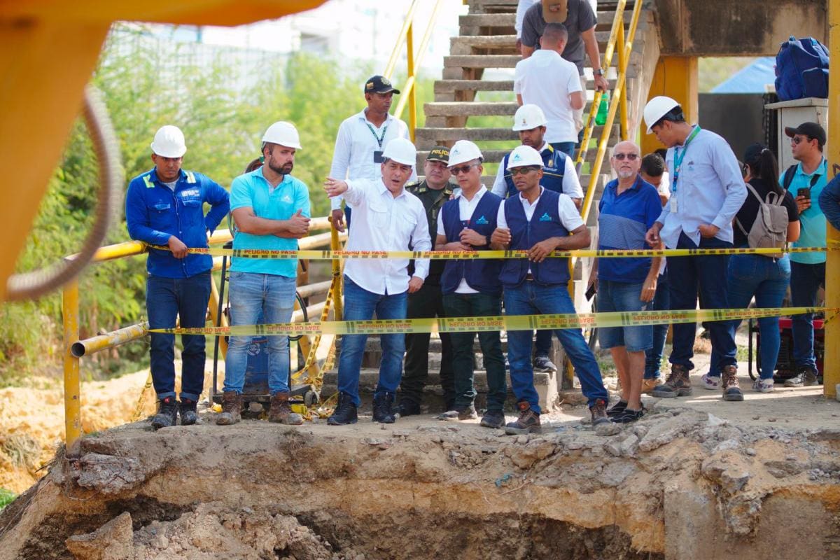 “La reparación tardará”: Dumek sobre trabajos en tubería de agua en Ceballos