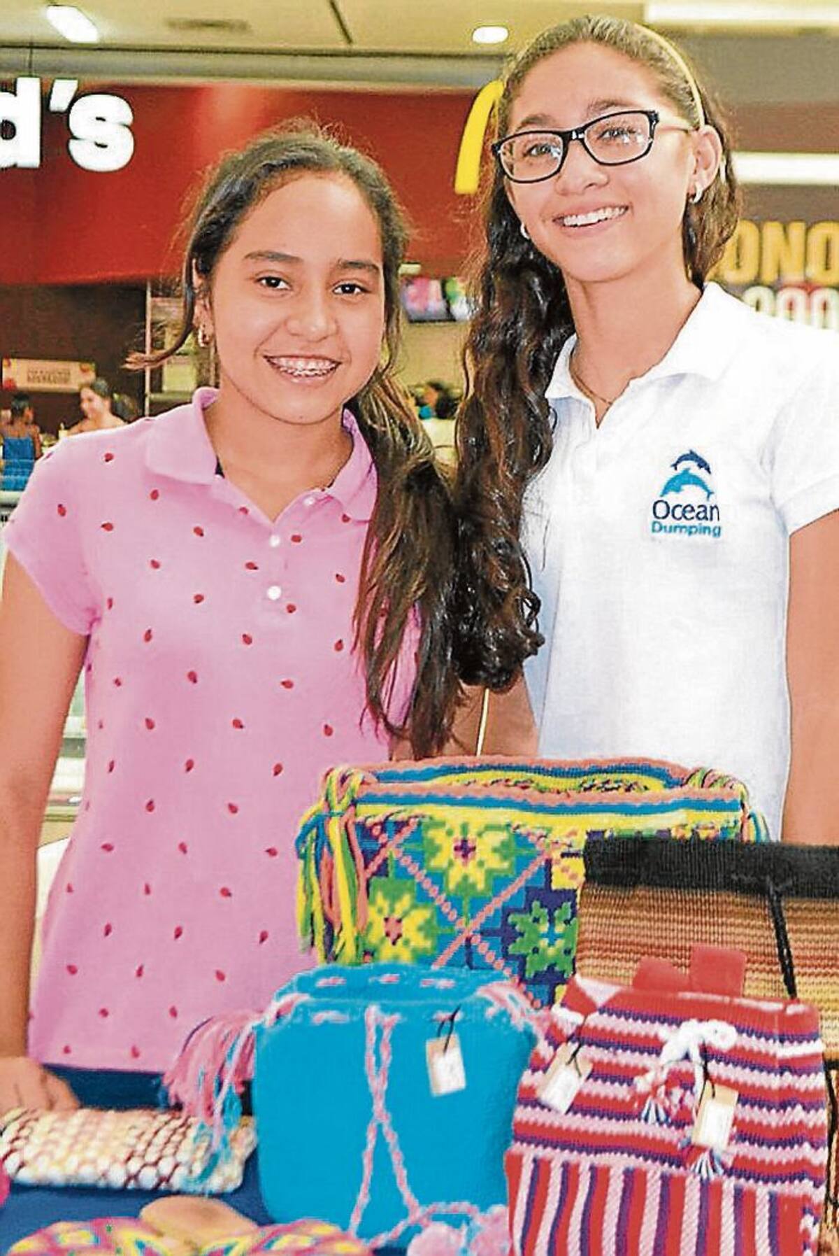 Valeria Rozo y María José Negrete.