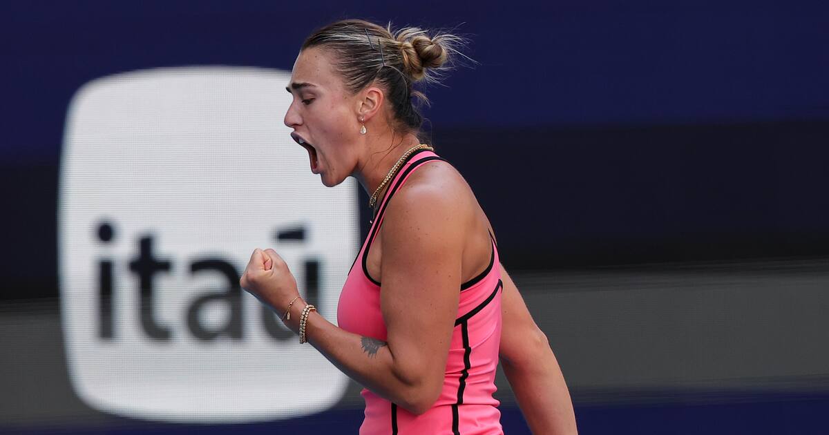 Miami Open: Aryna Sabalenka defeated Coco Gauff and is the champion