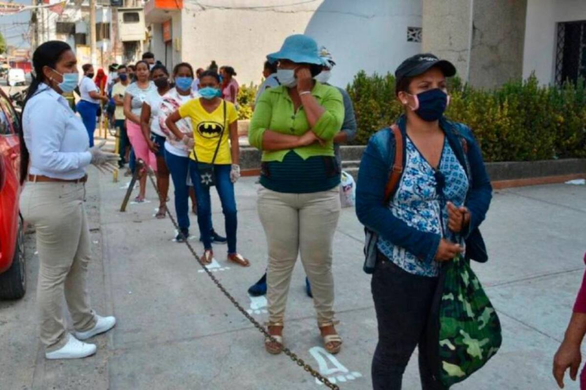 Crean mecanismo para evitar aglomeraciones en Magangué