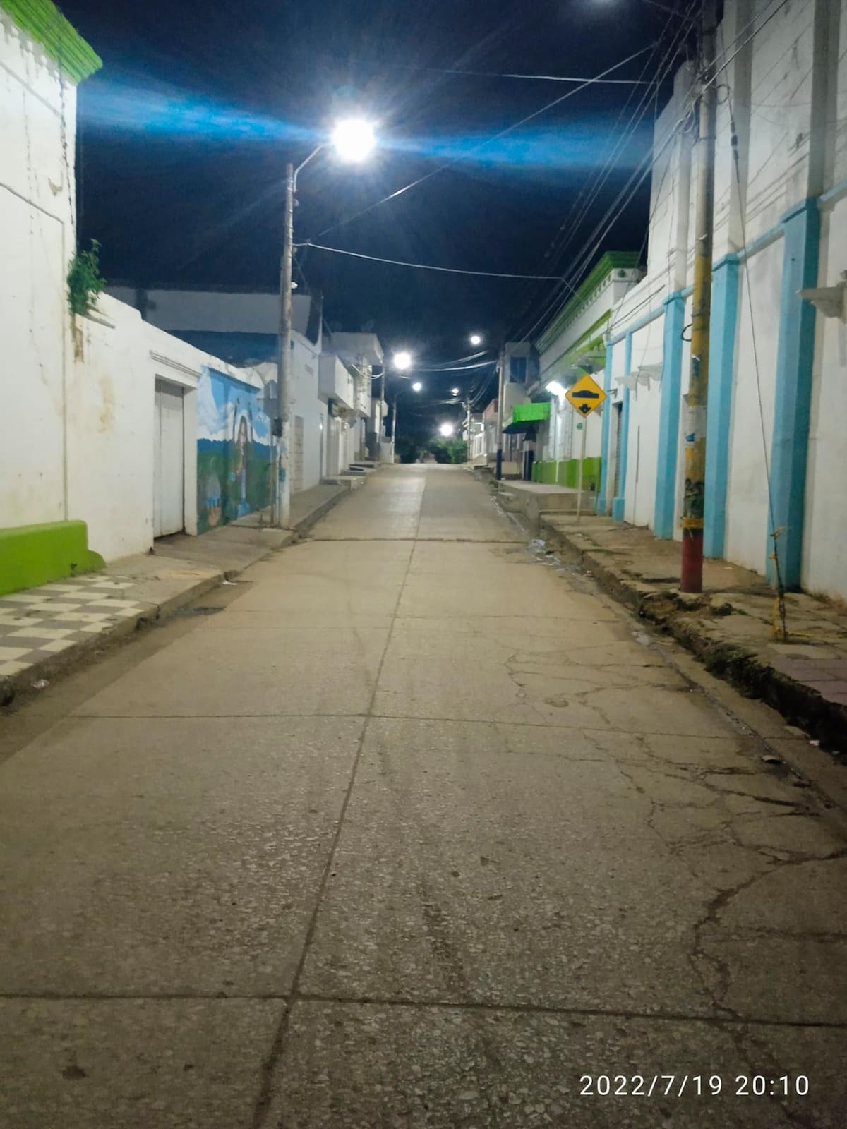 Panorama de las calles de San Jacinto. //Tomada de Facebook