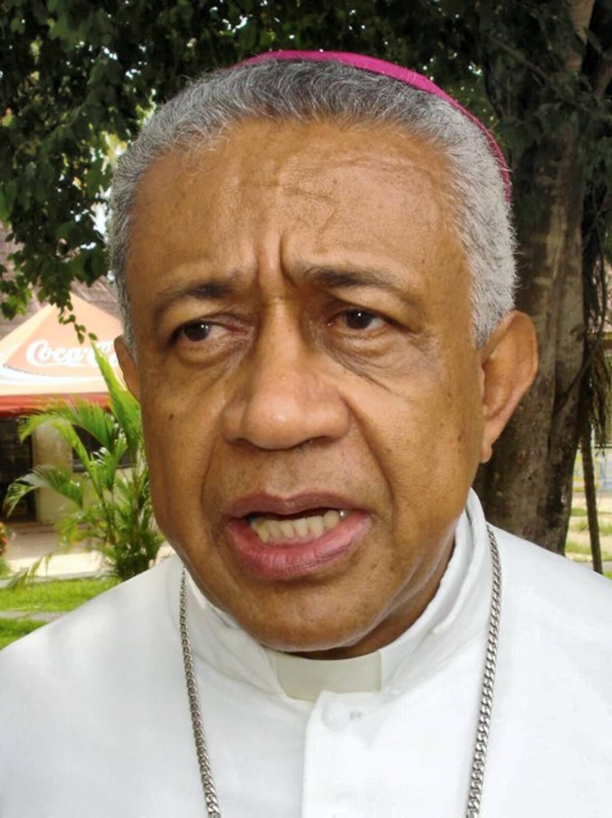 Monseñor Julio César Vidal, obispo de Montería.