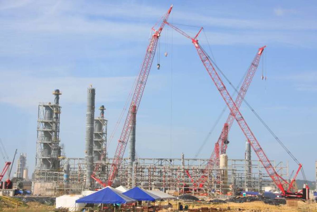 Planta Hidrotratadora de Diésel. ZENIA VALDELAMAR/ EL UNIVERSAL