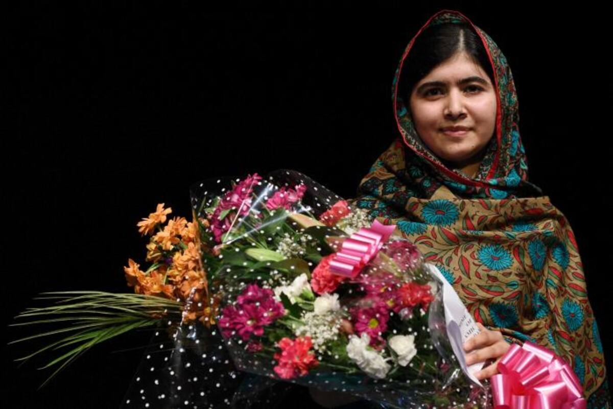Malala Yousafzai. AFP OLI SCARFF
