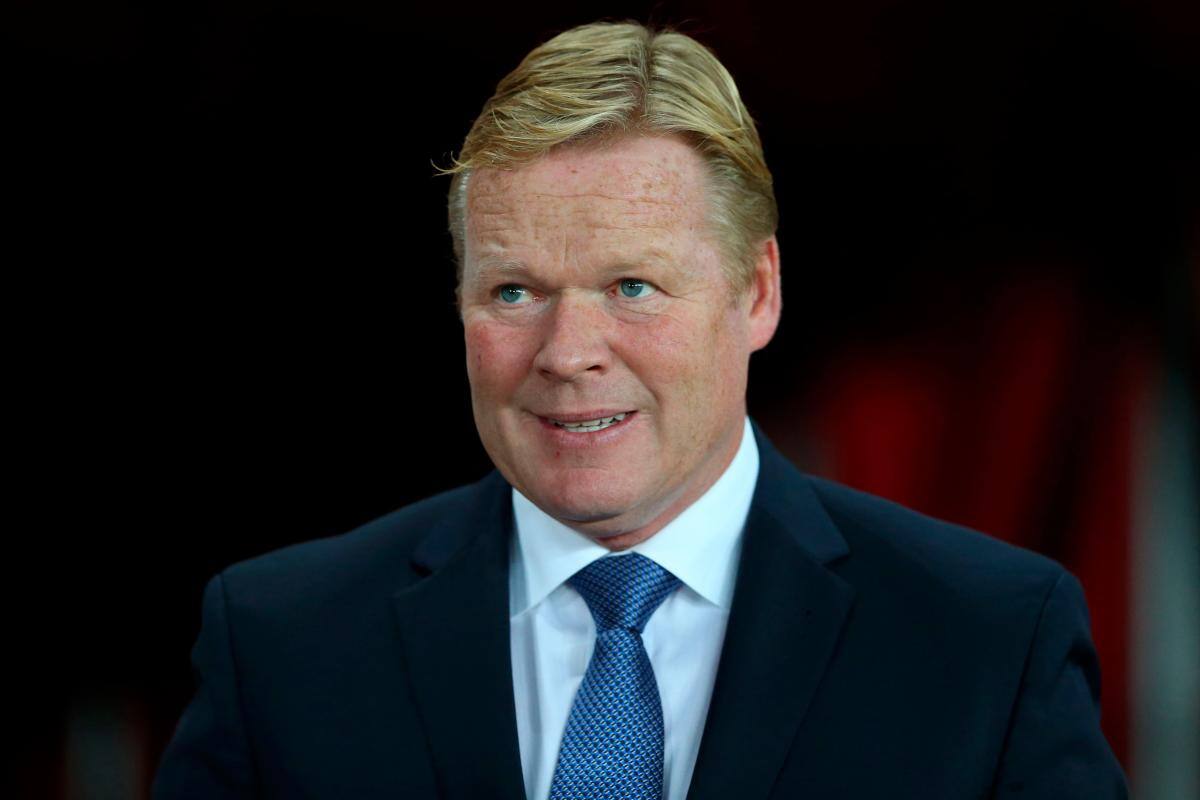 El técnico Ronald Koeman sufrió un infarto