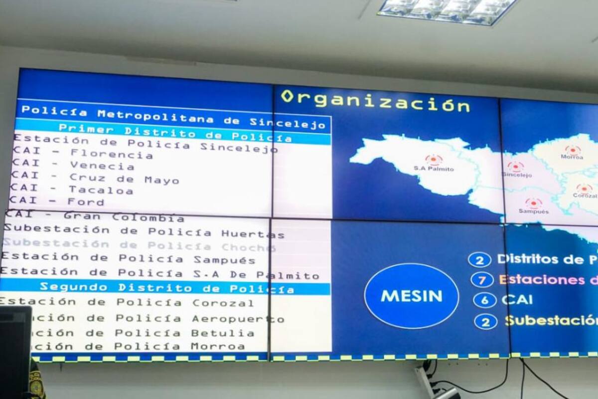 Proponen crear el Área de Policía Metropolitana de Sincelejo