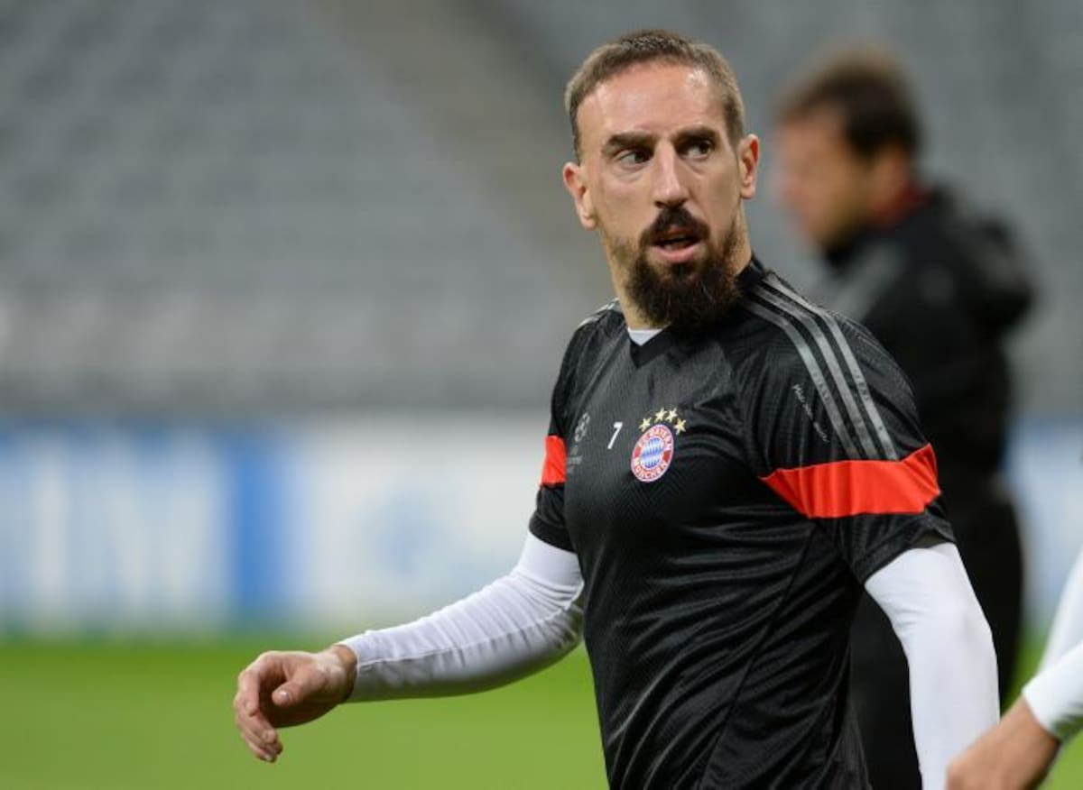 Ribery. AFP CHRISTOF STACHE
