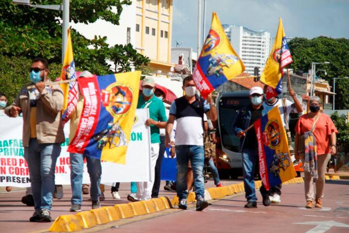 Sindicatos de Cartagena siguen en pie con jornada de protestas para mañana