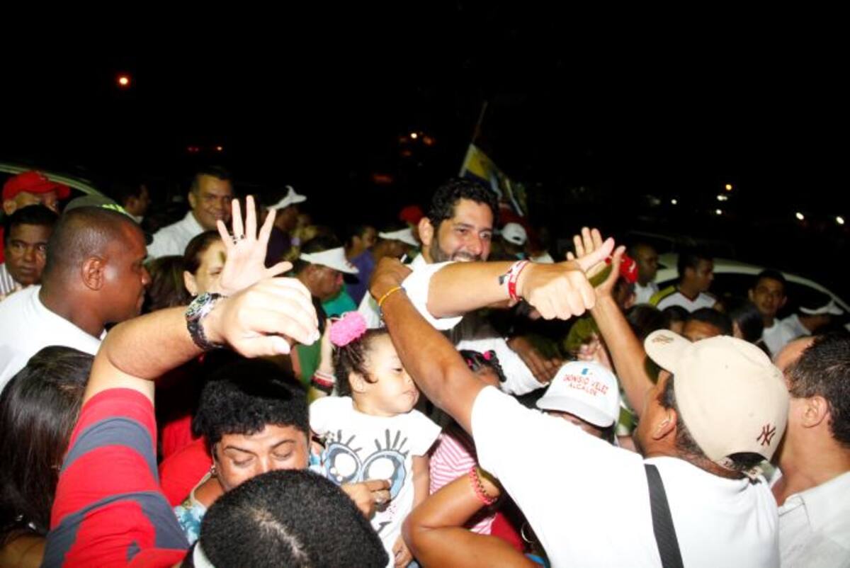 Velez a su llegada al Napoleón Perea. ÓSCAR DIAZ