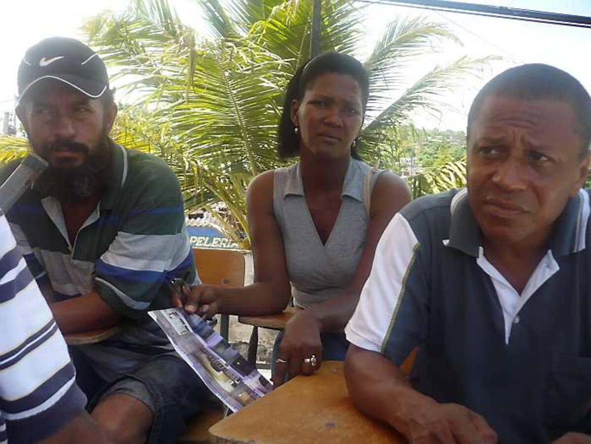 Albeiro Rico Cardona, Teresa Pájaro y Emiro Pupo López.