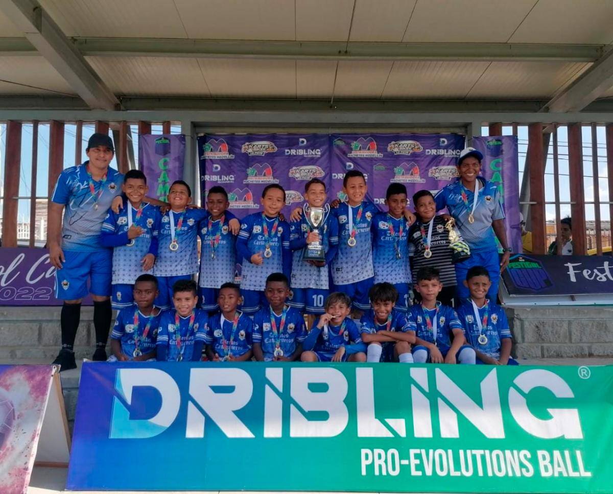 Talentos Cartageneros se llevó el título del Festigol Cup en la categoría 2012 en Barranquilla. //Cortesía