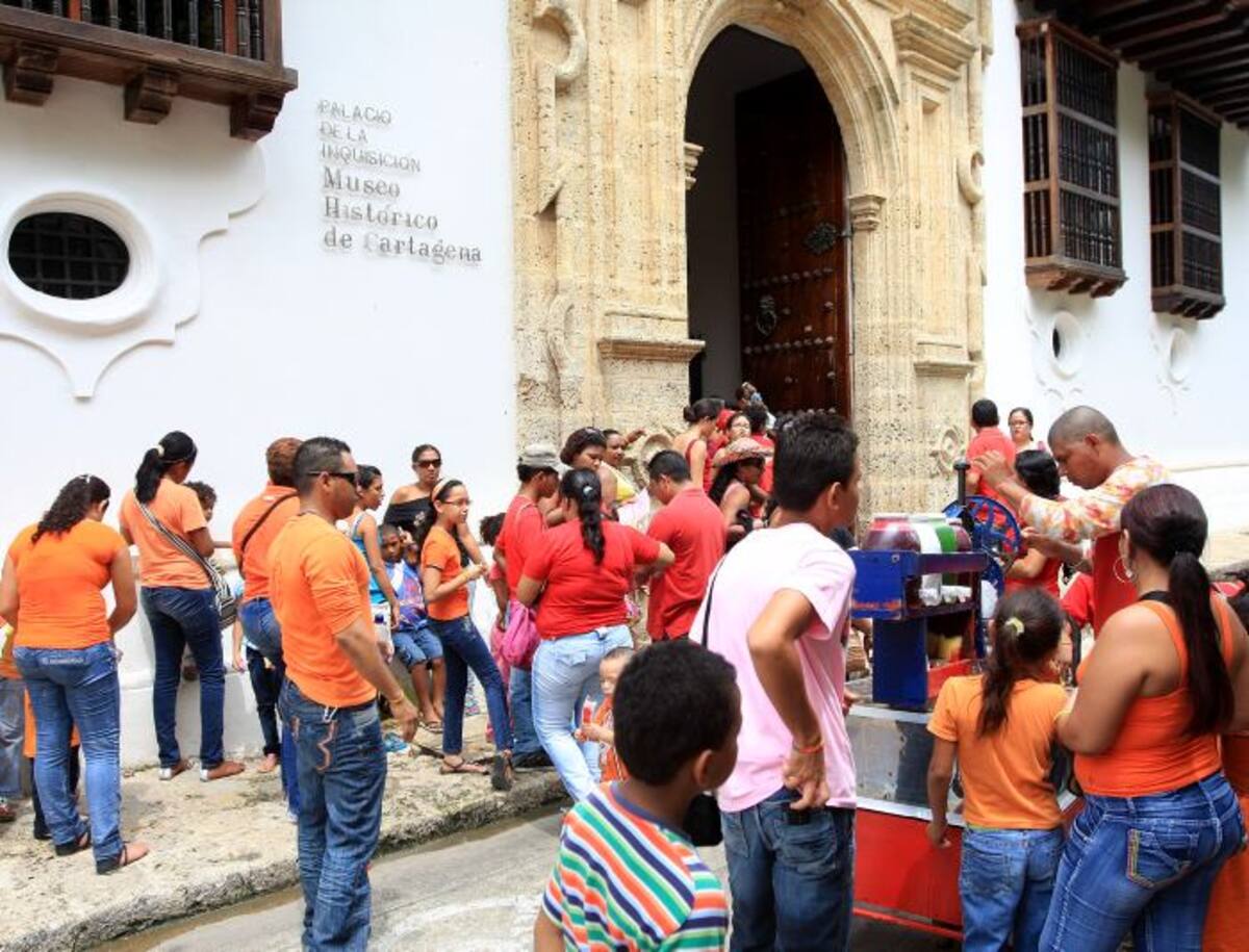 El Museo Histórico de Cartagena se ubica frente a plaza de Bolívar, en el Centro Histórico. Archivo.