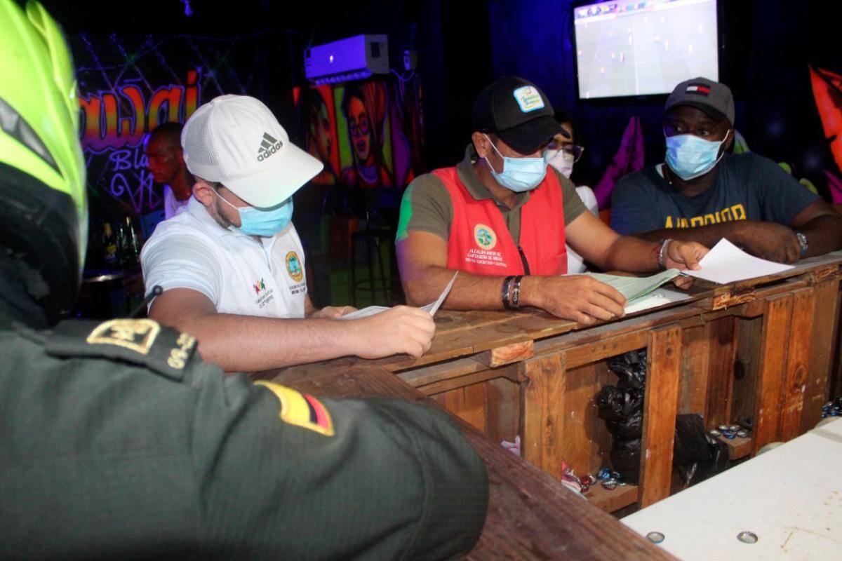 Estas fueron las cuatro discotecas cerradas el domingo en Cartagena
