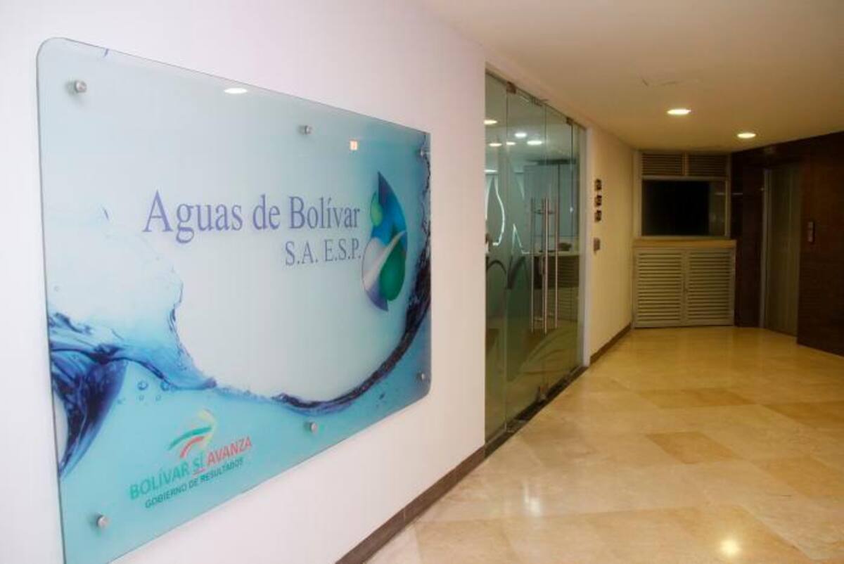 Sede de Aguas de Bolívar, en el piso 22 del edificio Twins Bay.//Luis Her´rán