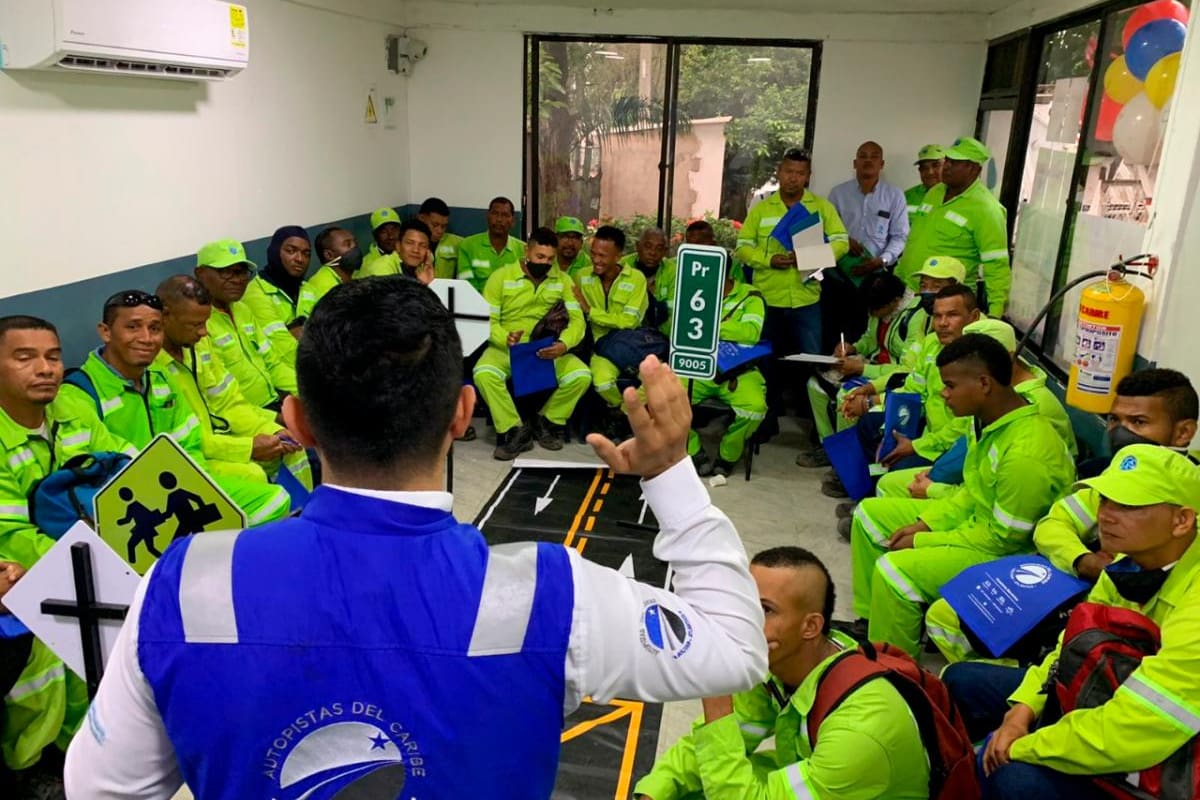 ¡Buena esa! Campaña de seguridad vial en semana de receso escolar