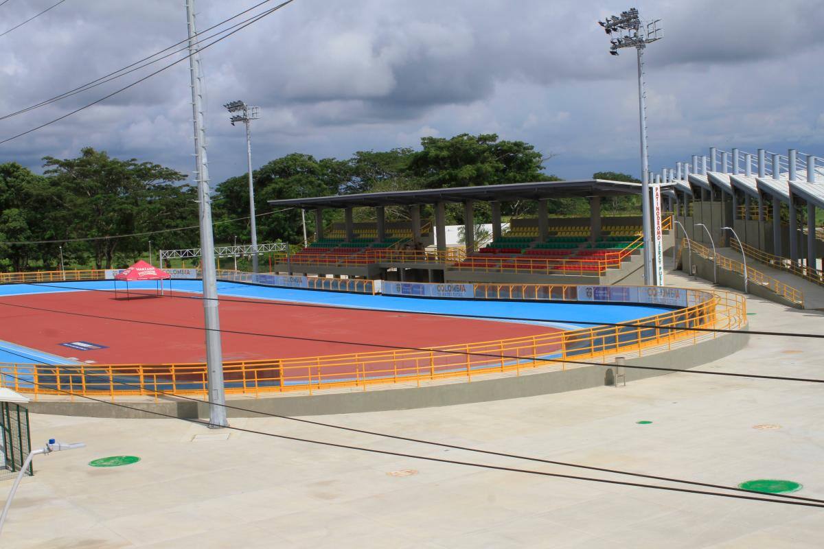 Pista Jercy Puello, uno de los nuevos escenarios que dejaron las justas nacionales de 2019. //julio castaño/el universal
