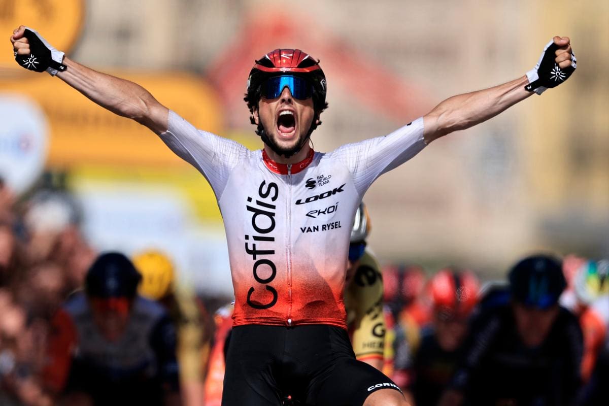 Tour de Francia: Víctor Lafay ganó la segunda etapa