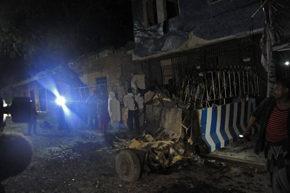 Ataque terrorista en hoteles de Somalia. AFP Mohamed Abdiwahab