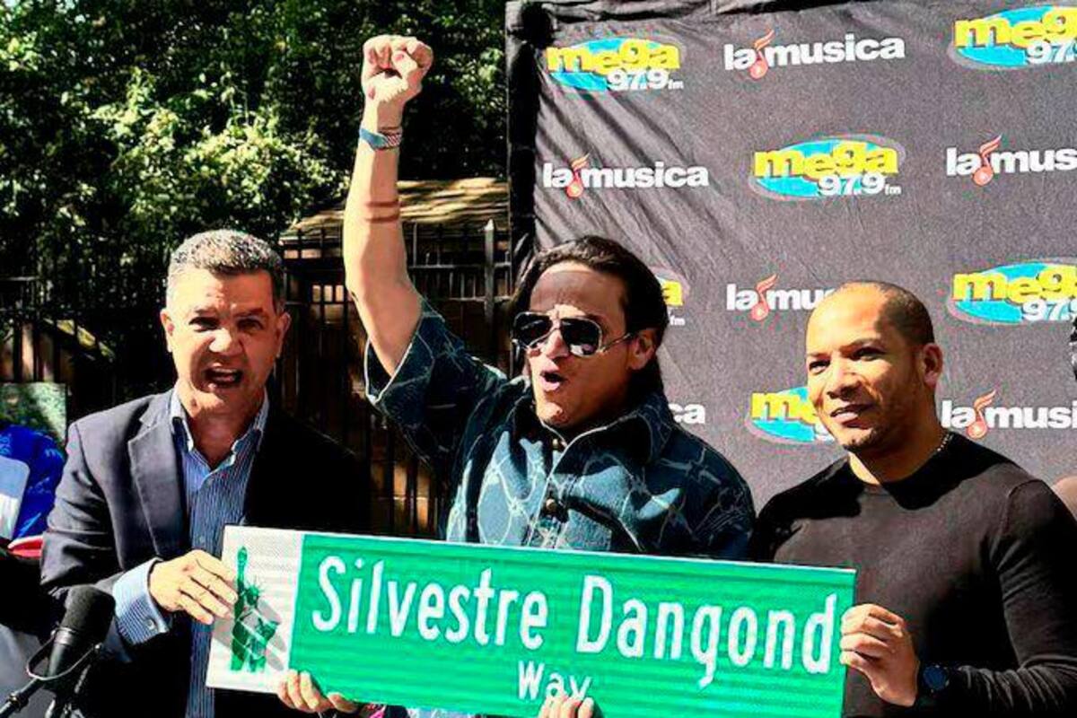 ¿Por qué una calle de Nueva York fue bautizada como ‘Silvestre Dangond Way’?