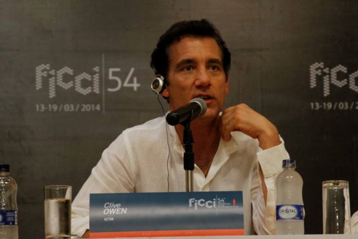 Clive Owen, el gran invitado de honor del Ficci. LUIS EDUARDO HERRÁN - EL UNIVERSAL