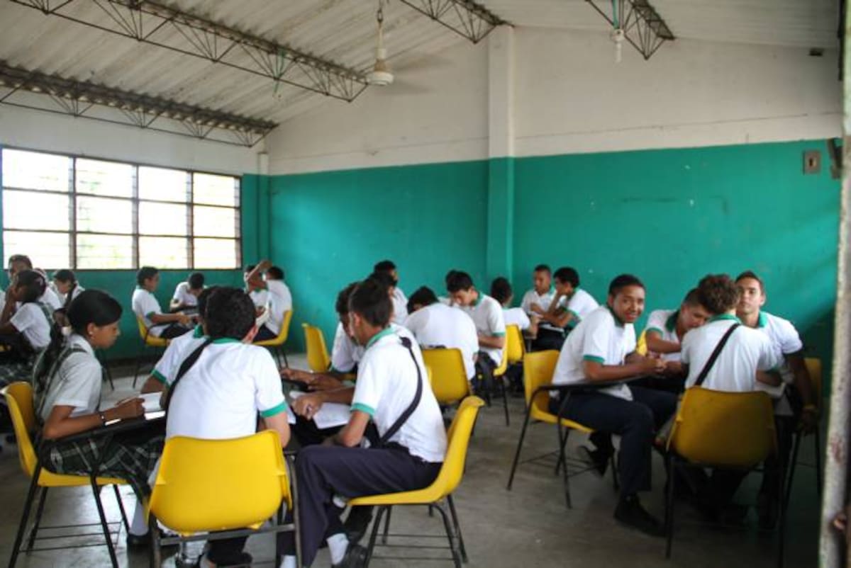 Aulas sin docentes en Bolívar CORTESÍA