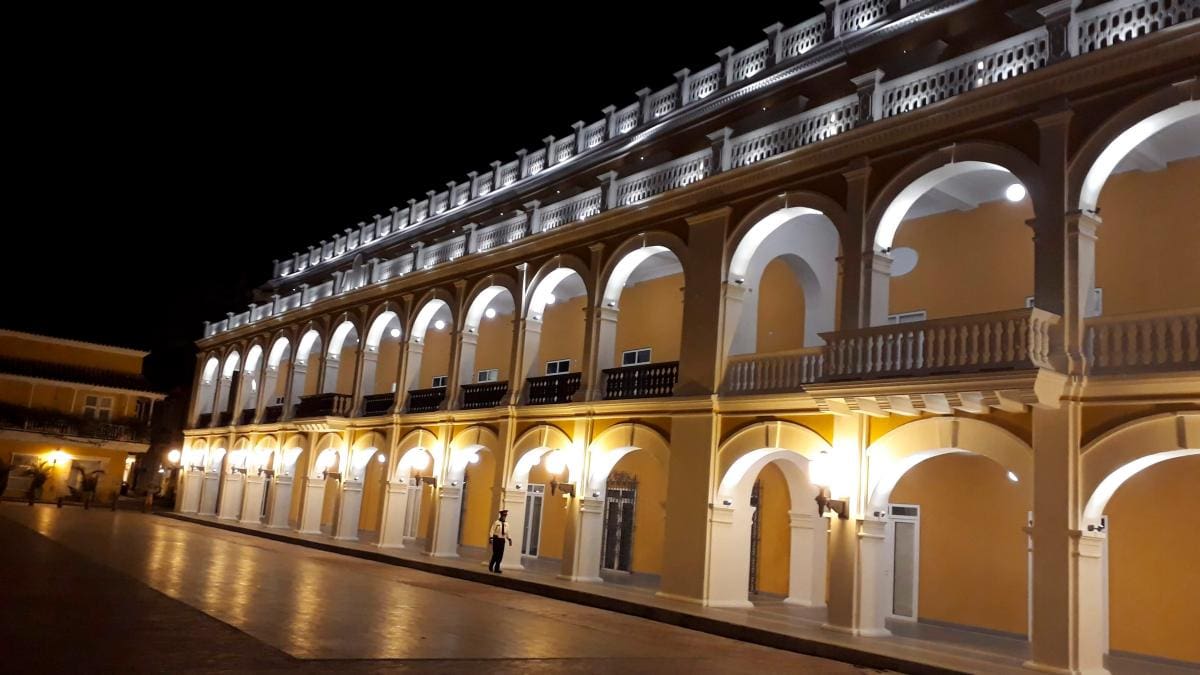 Palacio de La Proclamación, sede de la rueda de negocios. // HFA -EU.