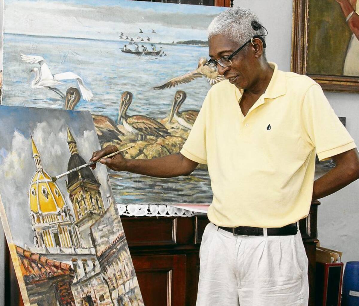 Agustín Rivera fue estudiante de Pierre Daguet y otros grandes artistas. Maruja Parra /El Universal/