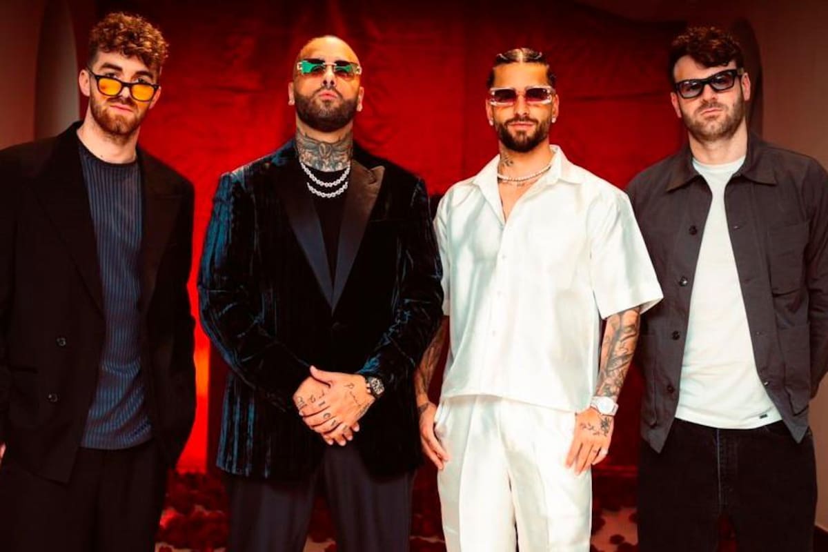 ¿En qué andan Nicky Jam y Maluma? El “celular” lo dice todo