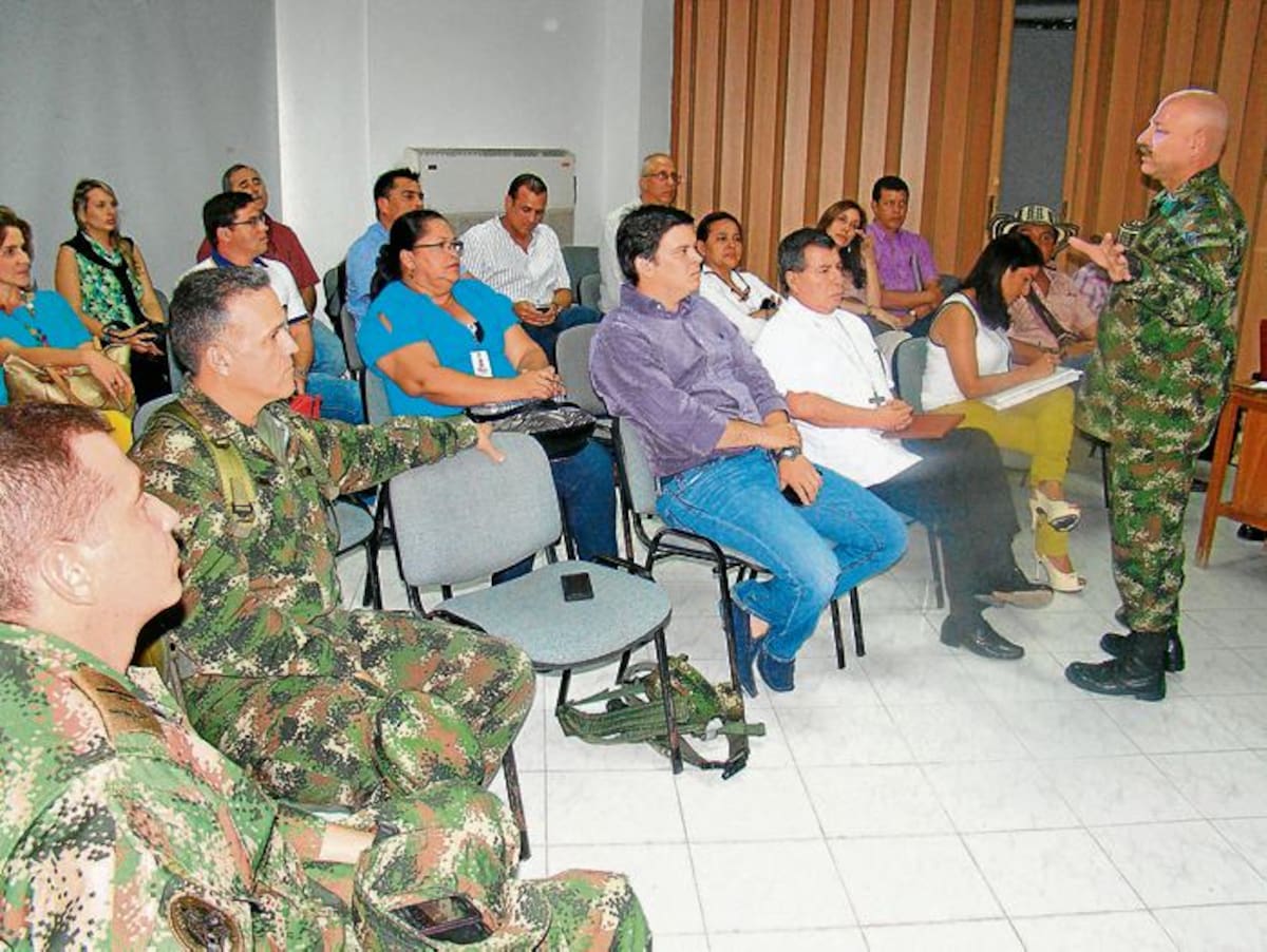 El Ejército socializó ante las autoridades de Córdoba la construcción de dichos pueblos.
