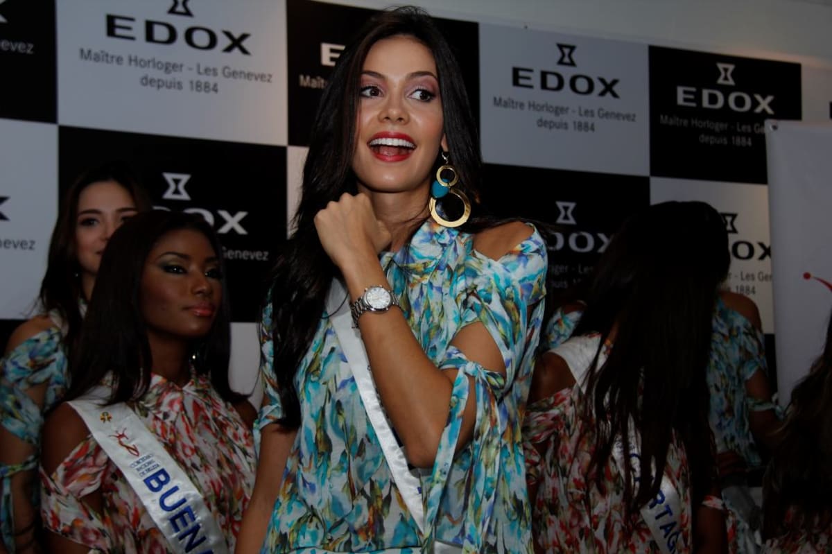 Ana Landaeta Gordillo, de Meta, ganadora de Señorita Puntualidad. KAILLINE GIRALDO