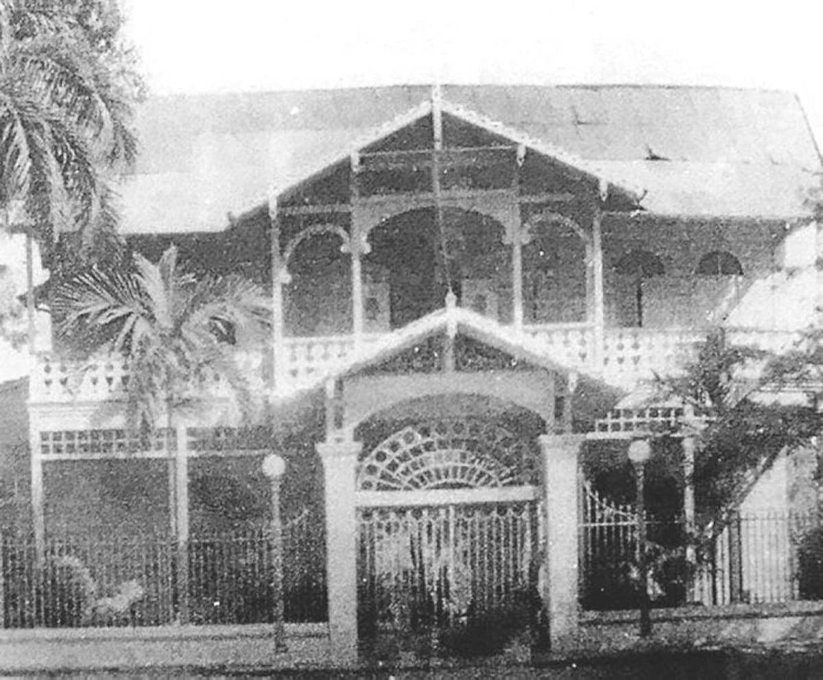 “Magnífica sede del Club Popa”. Cortesía Fototeca Histórica.