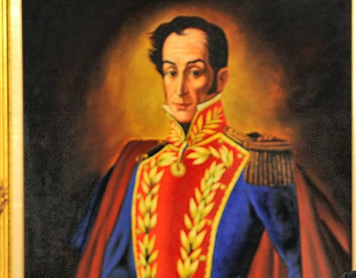 Simón Bolívar. AFP MIGUEL GUTIERREZ