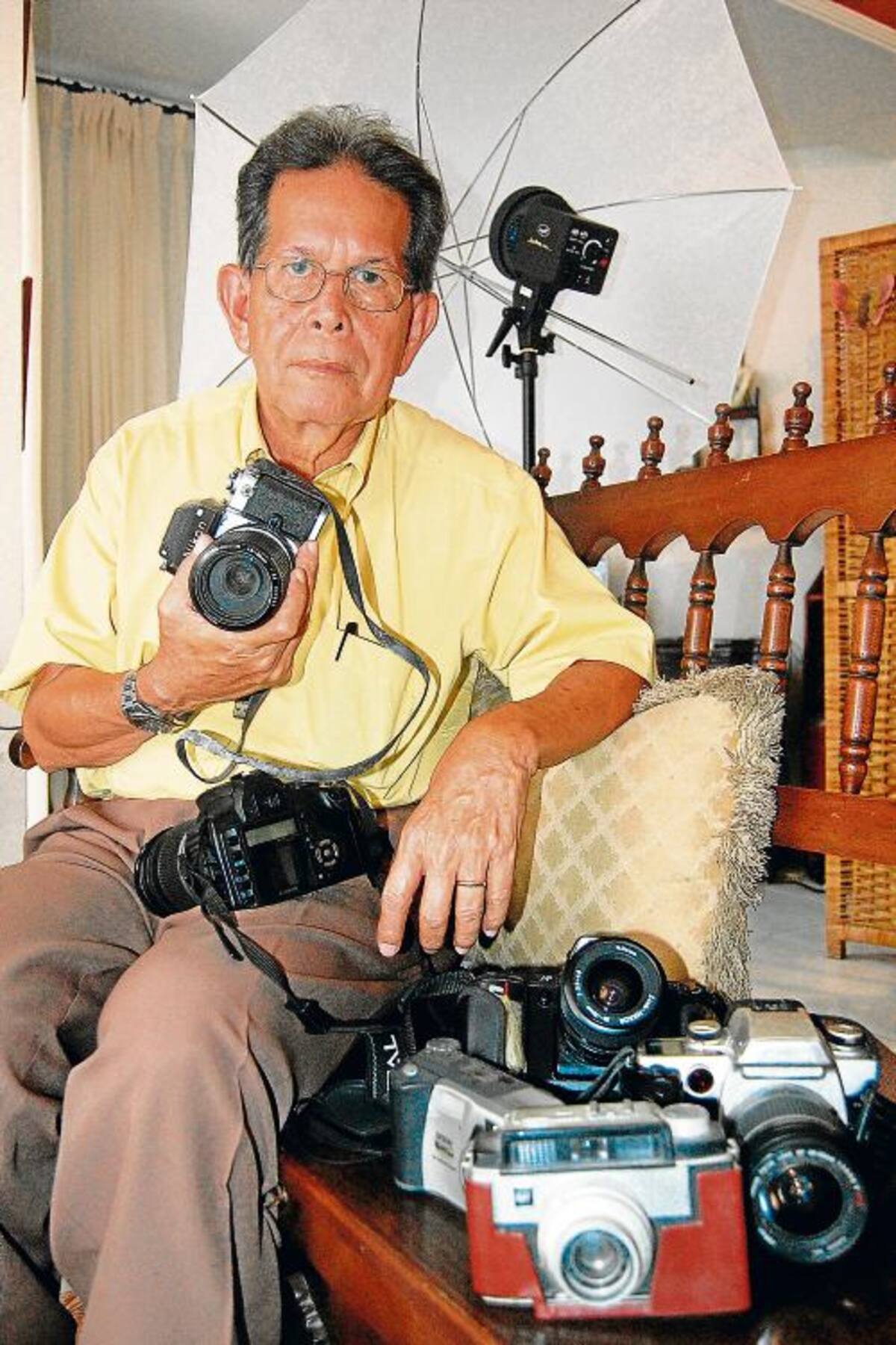 Álvaro Delgado, una vida consagrada a la fotografía. FOTO: ARCHIVO EL UNIVERSAL