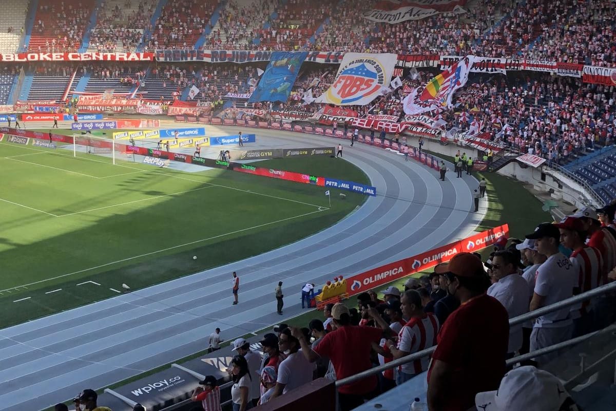 Estas son las medidas para el partido Junior vs. Unión Magdalena