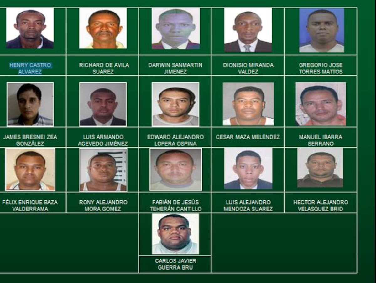 Aquí están los 16 delincuentes más buscados de Cartagena.