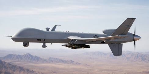 Estados Unidos entregará tres drones MQ-9A Reaper a Colombia para reforzar la seguridad